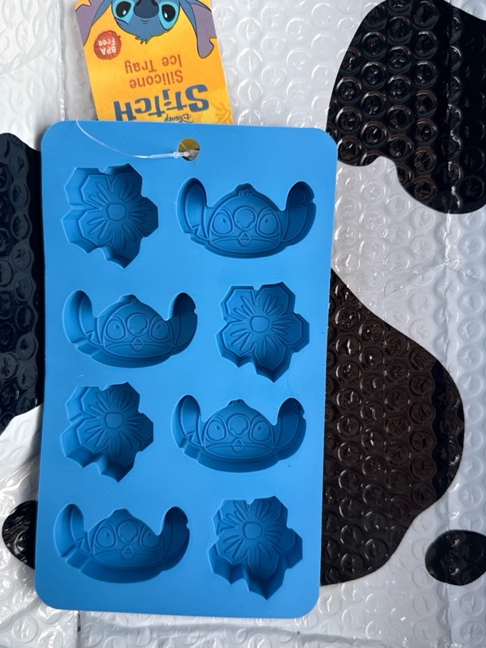 Disney Blue Stitch Silicone Mold Tray